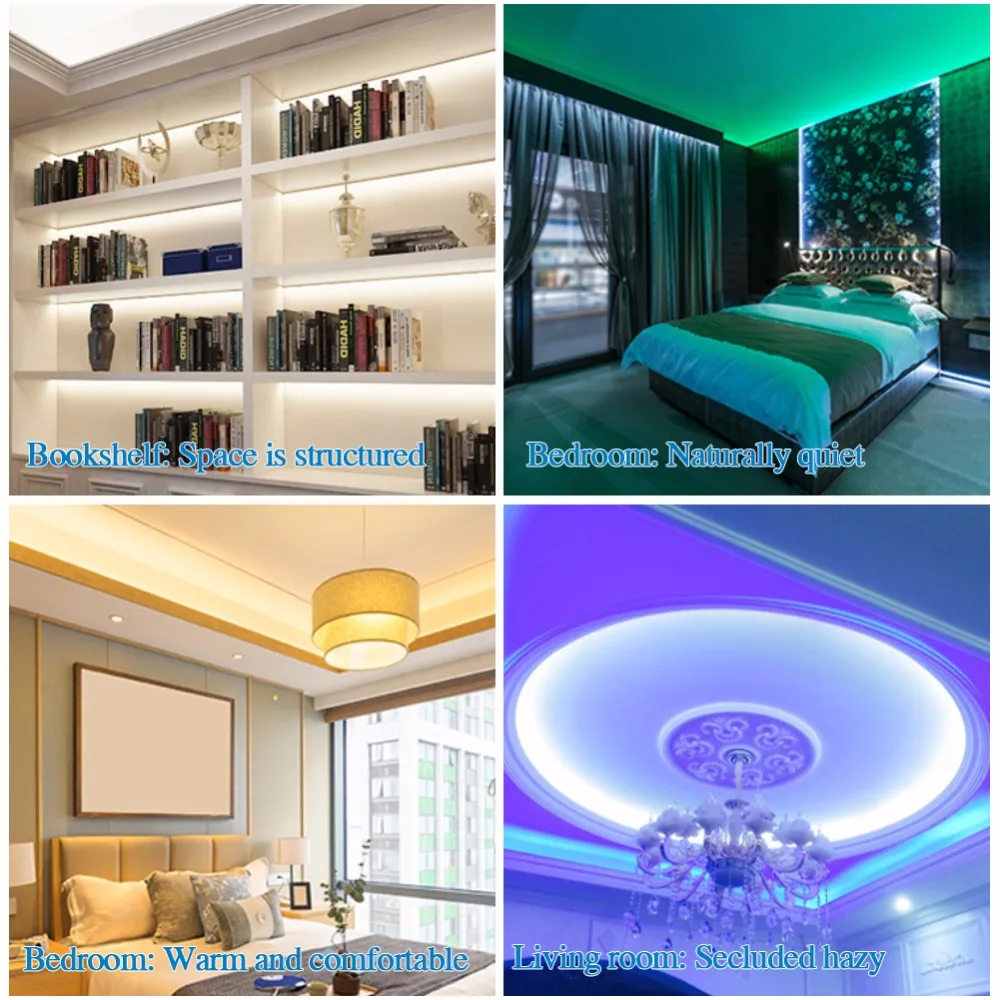 Гибкая светодиодная лента с регулируемой яркостью 220 В SMD 5050 2835 RGB