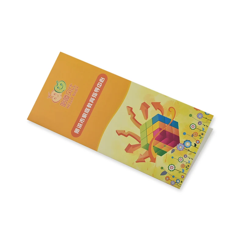 

Zuoluo Glossy Coated Paper Custom Tri-fold Flyers Brochures Printing
