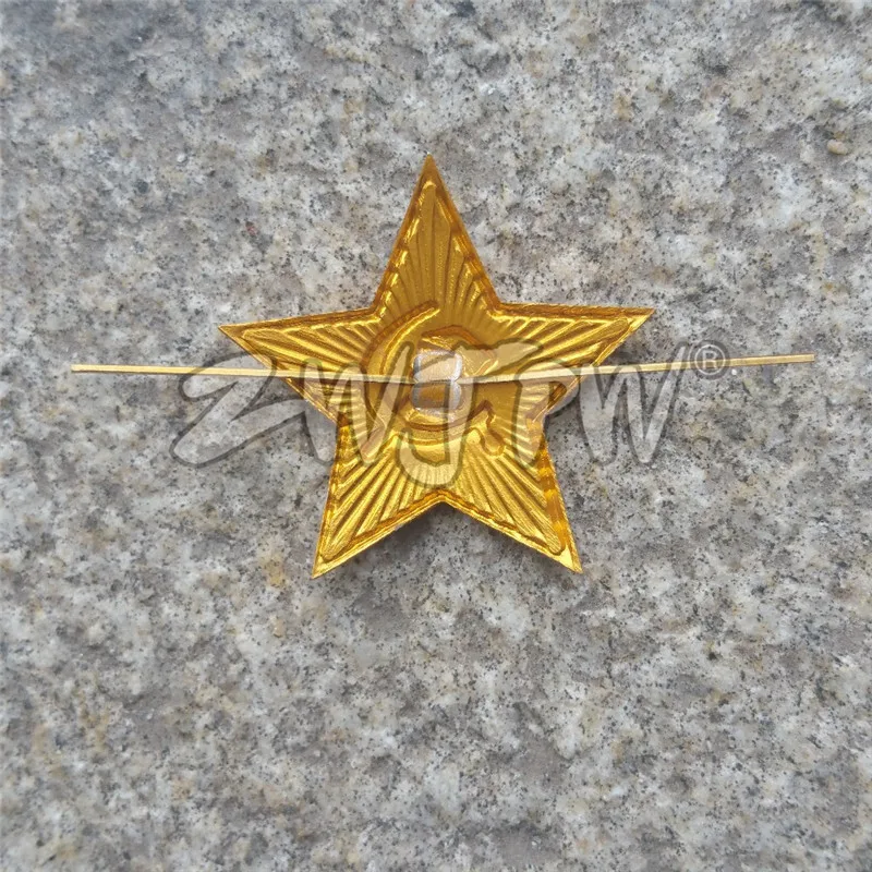 WWII WW2 Soviet Army Military Cap Cockade Red Stars Russia Cap Cockade Hat Badge 30mm RU/402159-3cm
