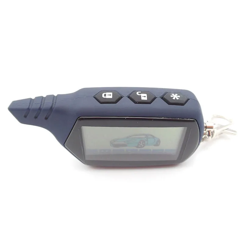 

2-way LCD Remote Control Key Fob Chain A91 remote for Russian Anti-theft Vehicle Security Two way Car Alarm System Starline A91