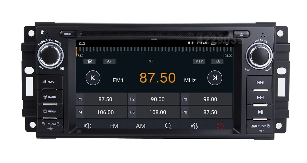 Clearance Android 8.1 Car DVD Player for JEEP COMMANDER/GRAND CHEROKEE  with Radio WiFi 14