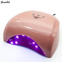 36W SUN2 UV Lamp Nail Dryer UV LED Lamp Double Light for Nails Lamp Curing for UV Gel Polish Nail Art Tools-genailish
