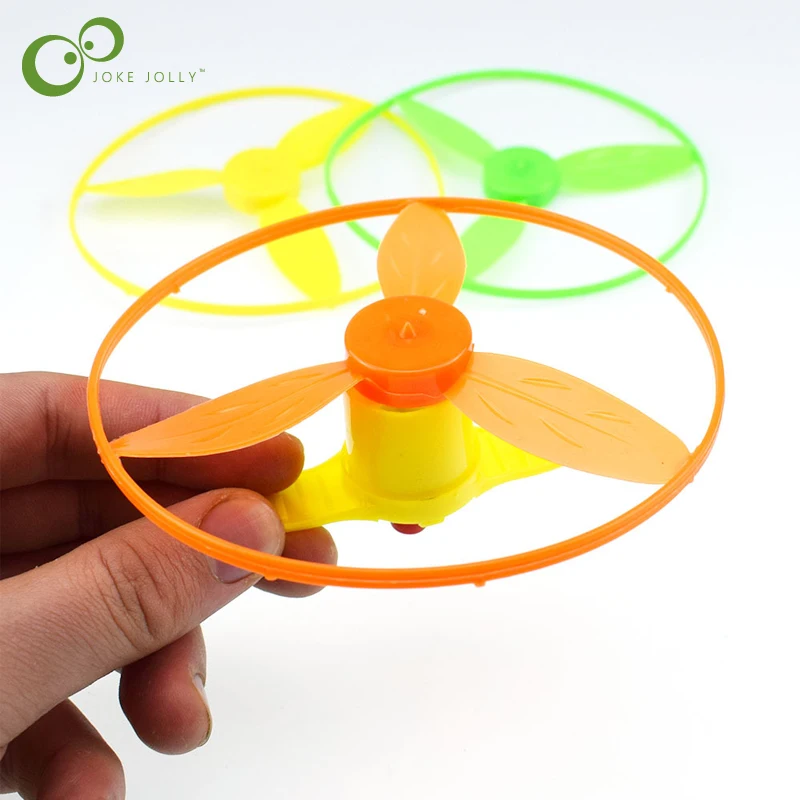 flying saucer pull string toy