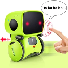 Robot Intelligent Programming Robot Toy Biped Humanoid Robot For Children Kids Birthday Gift Speaking ,walking , touching sense diy robot 17dof biped robotic educational robot humanoid kit servo bracket educational toy f17326