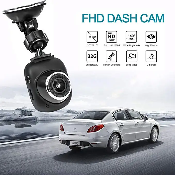 Dealcoo Мини Автомобильный dvr регистраторы Камера Wi Fi Новатэк 96658 Чип Full HD автомобиля