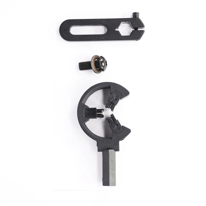

Aluminium Alloy Hunting Archery Capture Arrow Rest Works on Left or Right Hand Compound Bows with 3 Brushes