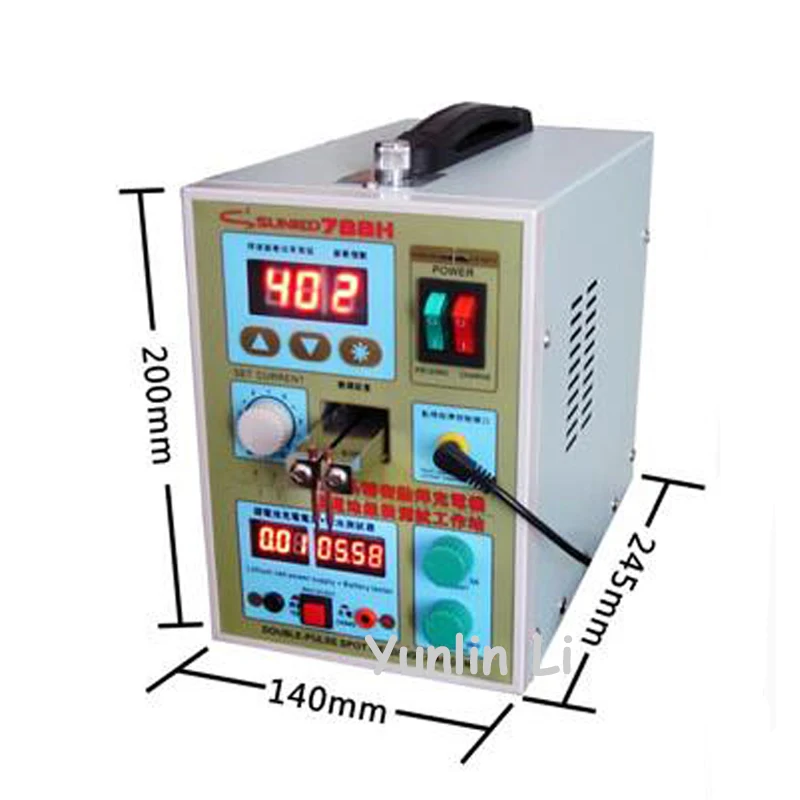 220V/110V Precision Pulse Spot Welder 788H Soldering Station High Power sunkko 788h | Инструменты