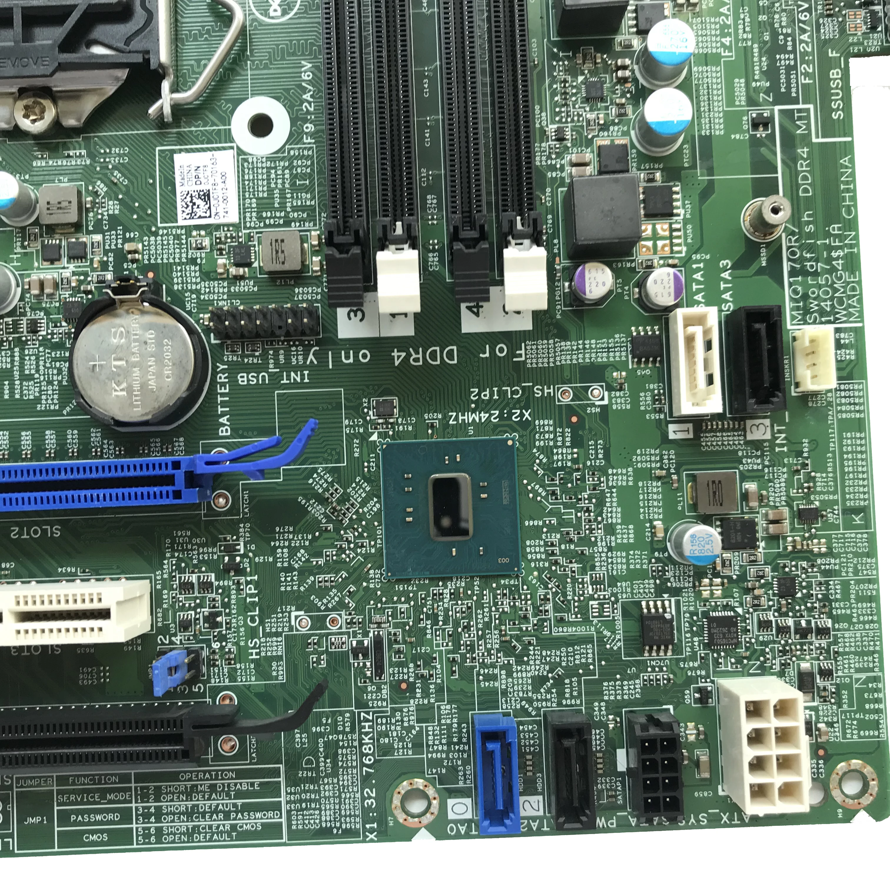 Материнская плата для настольного компьютера DELL OptiPlex 7040 MT JCTF8 0JCTF8 CN LGA 1151 DDR4
