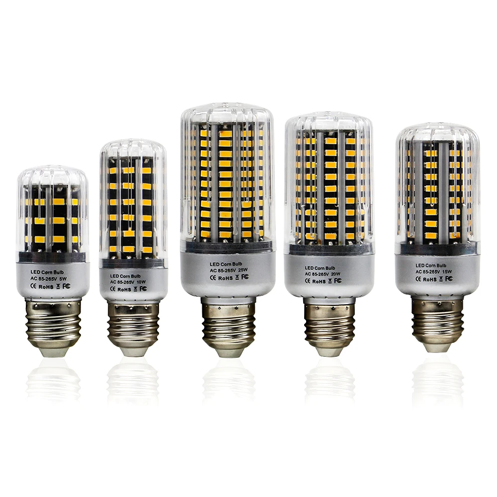 [DBF] E27 светодиодный светильник переменного тока 110V 220V SMD 5736 Светодиодная лампа 5 Вт