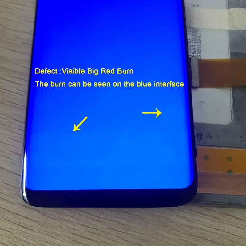 AMOLED S8 ЖК дисплей с рамкой для SAMSUNG Galaxy G950 G950F и сенсорный экран дигитайзер + Видимый