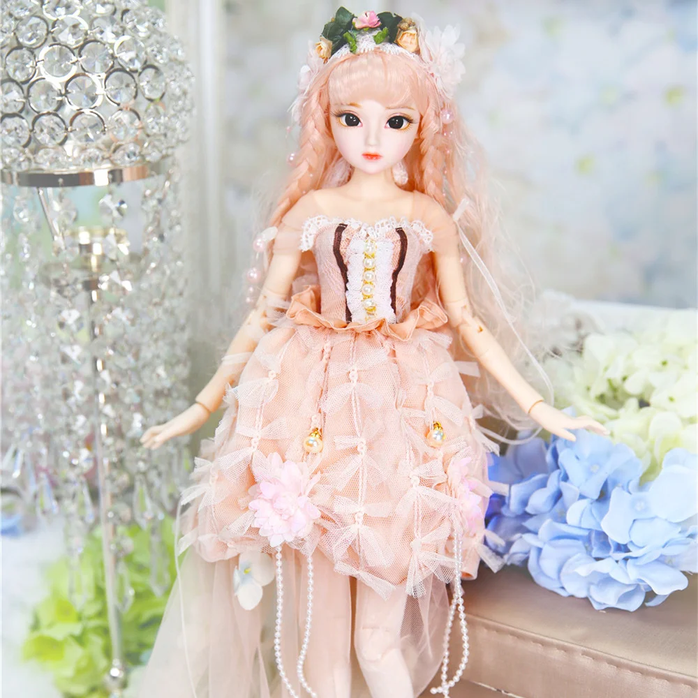 Кукла DBS 1/4 BJD молочная королева имя Клэр коралловый волос механическое суставное