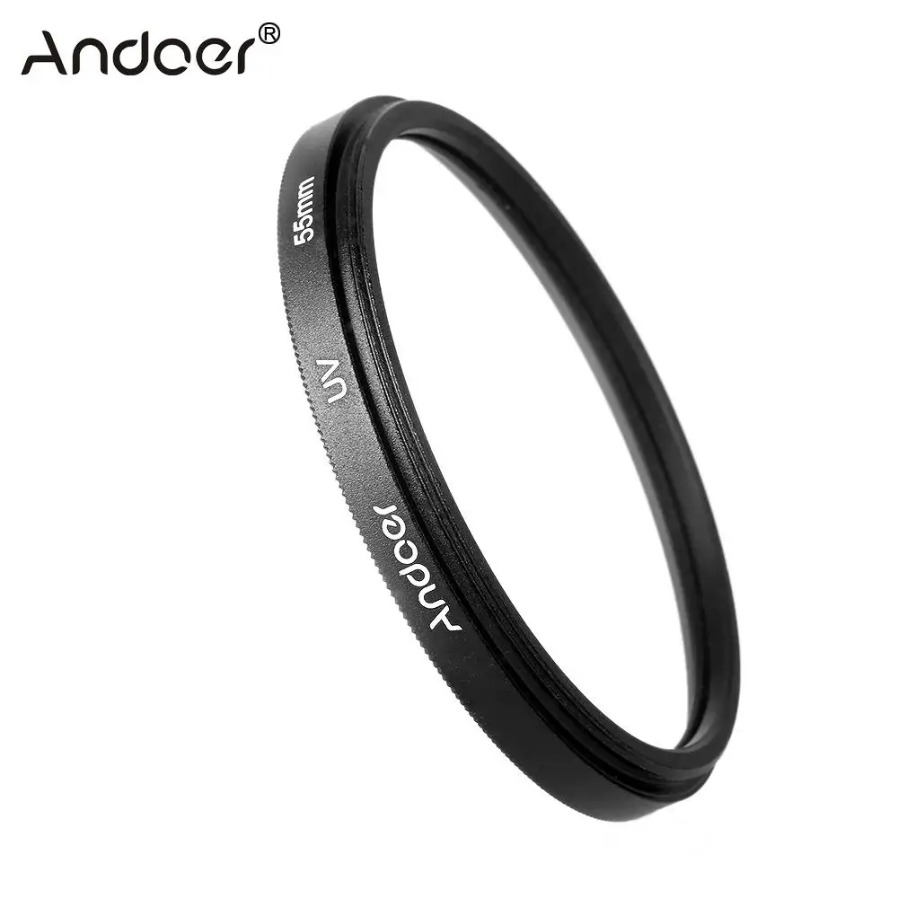 Andoer 55mm UV Ultra-Violet Filter Lens Protector for Canon Nikon DSLR Camera | Электроника