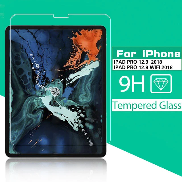 Лучшее закаленное стекло 9H для APPLE Iphone IPAD PRO WIFI 2018 A1876 12 9 дюймов планшет HD Защитные
