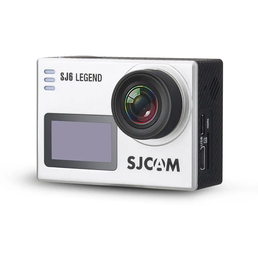 SJCAM SJ6 LEGEND экшн-камера Wifi 4K 24fps Notavek 96660 сенсорный экран дистанционного управления Ultra HD 30M Водонепроницаемая Спортивная экшн-камера DVR - Цвет: Серебристый