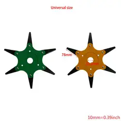 6 диск для резания 65Mn садовый электротриммер головка металлические лезвия Головка триммера для газонокосилки