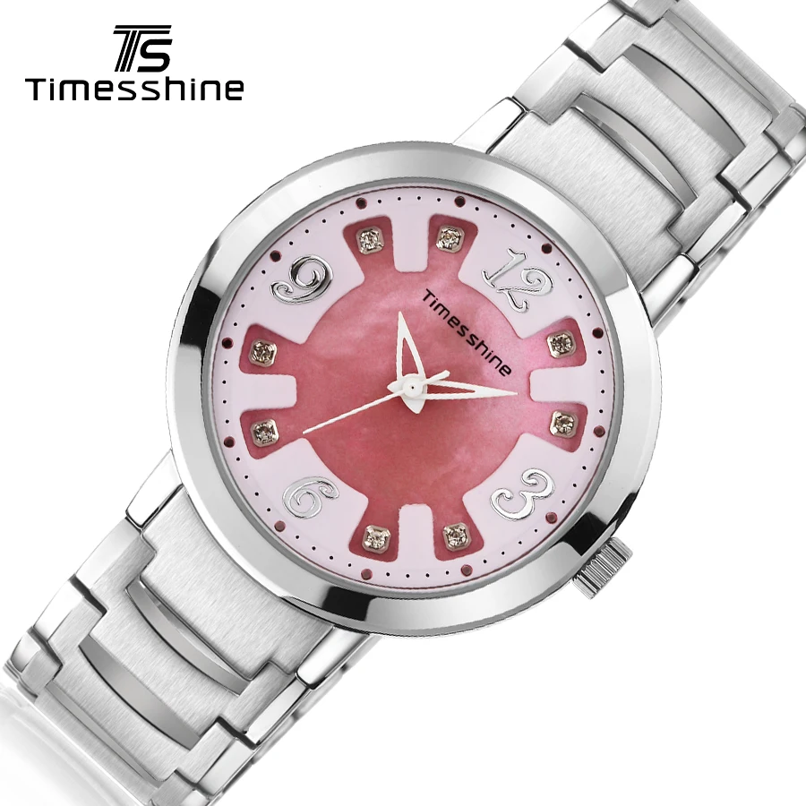 Timesshine women watch Quartz Watch Stainless steel Ladies Watches