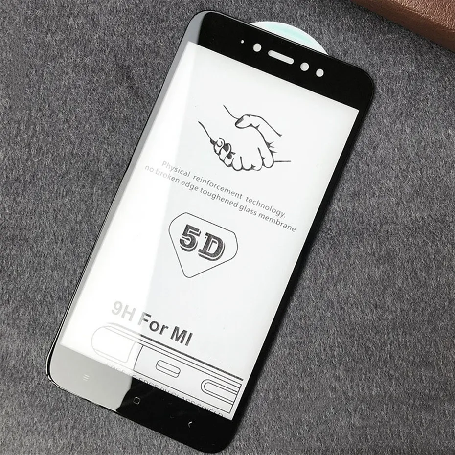 MOUSEMI 5D Glass For Xiaomi Redmi Note 5 5A Prime Pocophone F1 Protective Glass On Note 5 For Xiaomi Redmi Note 5 Pro Plus Glass (12)