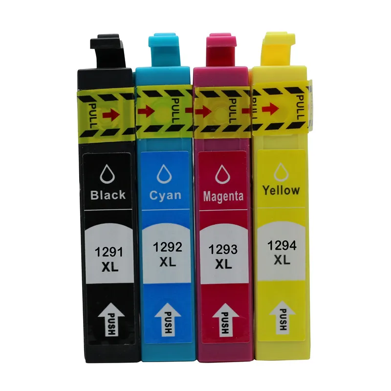 

T1291 T1292 T1293 T1294 Ink Cartridges Replacement For Epson Printers Stylus SX230 SX235W SX420W SX425W SX430W SX435W SX438W