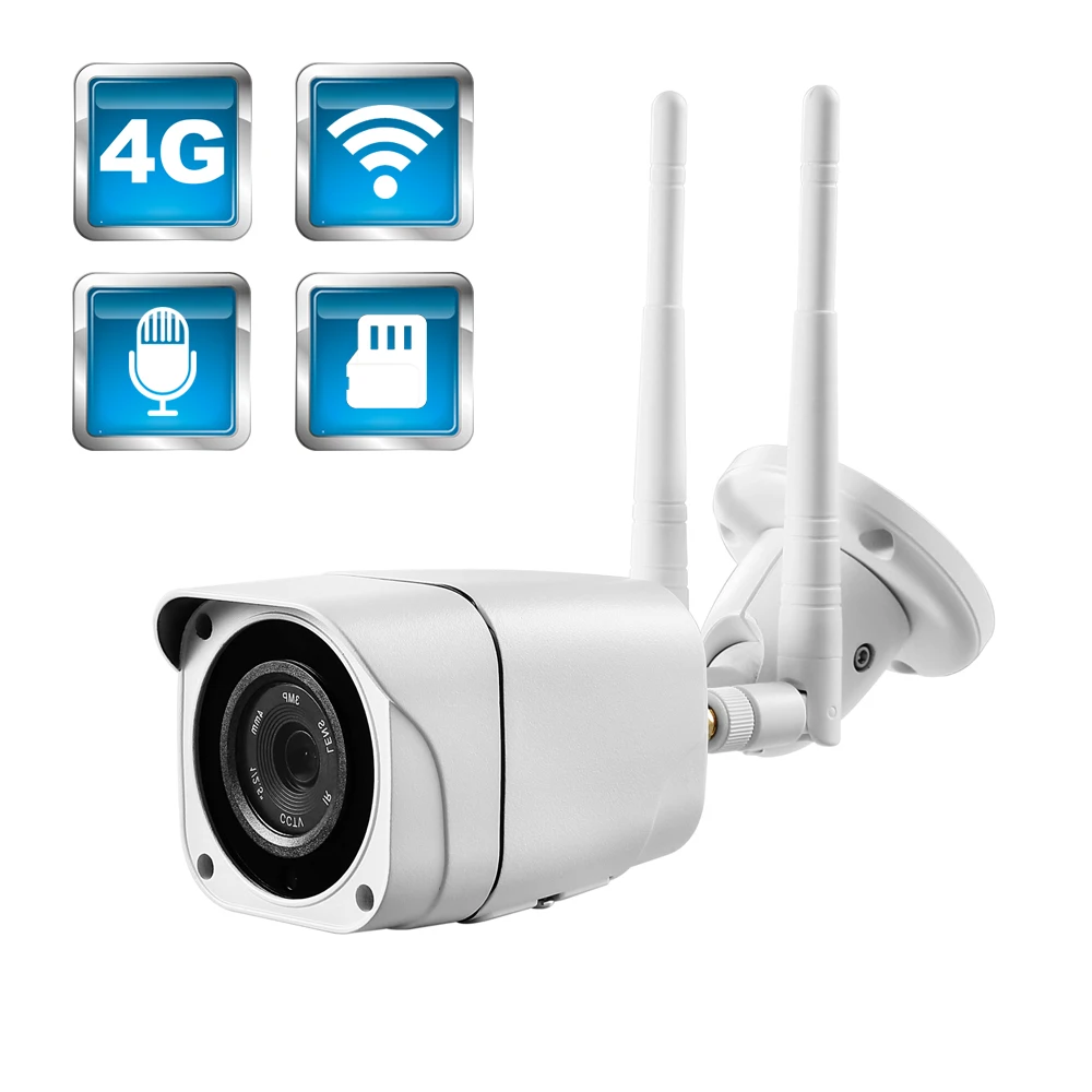 BFMore 3G 4G IP камера Аудио Беспроводная 1080P 2MP H.264 Sony CCTV внешняя TF SD карта безопасности