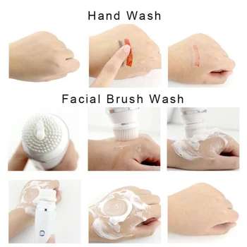 

Women Wash Facial Cleansing Brush Face Cleanser Waterproof Body Brush Female Electric Face Cleaning Apparatus