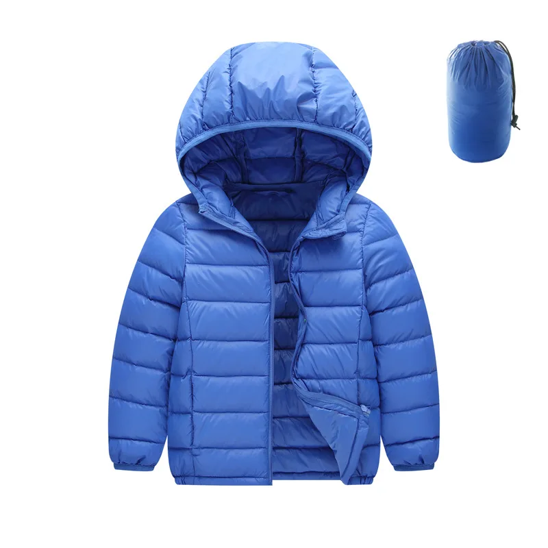 Online Chaqueta de invierno súper suave para niñas niños ropa 12 colores chaquetas invierno niños paraguas chaqueta luz abajo niños ropa