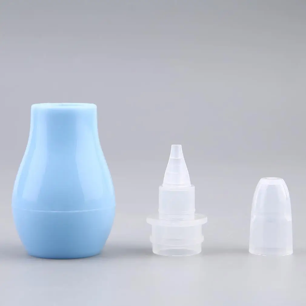 Силиконовый для новорожденных нос аспиратор для малышей нос очиститель младенческой Вакуумная присоска мягкий очиститель с наконечником