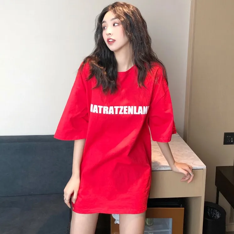 

Cheap wholesale 2019 new Spring Summer Hot selling women's fashion casual t shirt lady beautiful nice Tops FC181