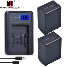 2x 4500 mAh NP-FV100 NP FV100 battery + LCD USB Charger For SONY NP-FV30 NP-FV50 NP-FV70 SX83E SX63E FDR-AX100E DCR-SR68E PJ820E цена 2x 4500 mAh NP-FV100 NP FV100 battery + LCD USB Charger For SONY NP-FV30 NP-FV50 NP-FV70 SX83E SX63E FDR-AX100E DCR-SR68E PJ820E цены онлайн
