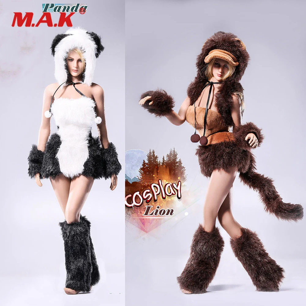 DOLLSFIGURE 1//6 12/" Women White Wedding Dress Suit F Female Action Figure Body