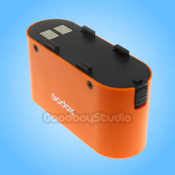 

Godox Orange Propac PB960 Backup Power Pack Battery Chamber for Replacement (4500mAH)