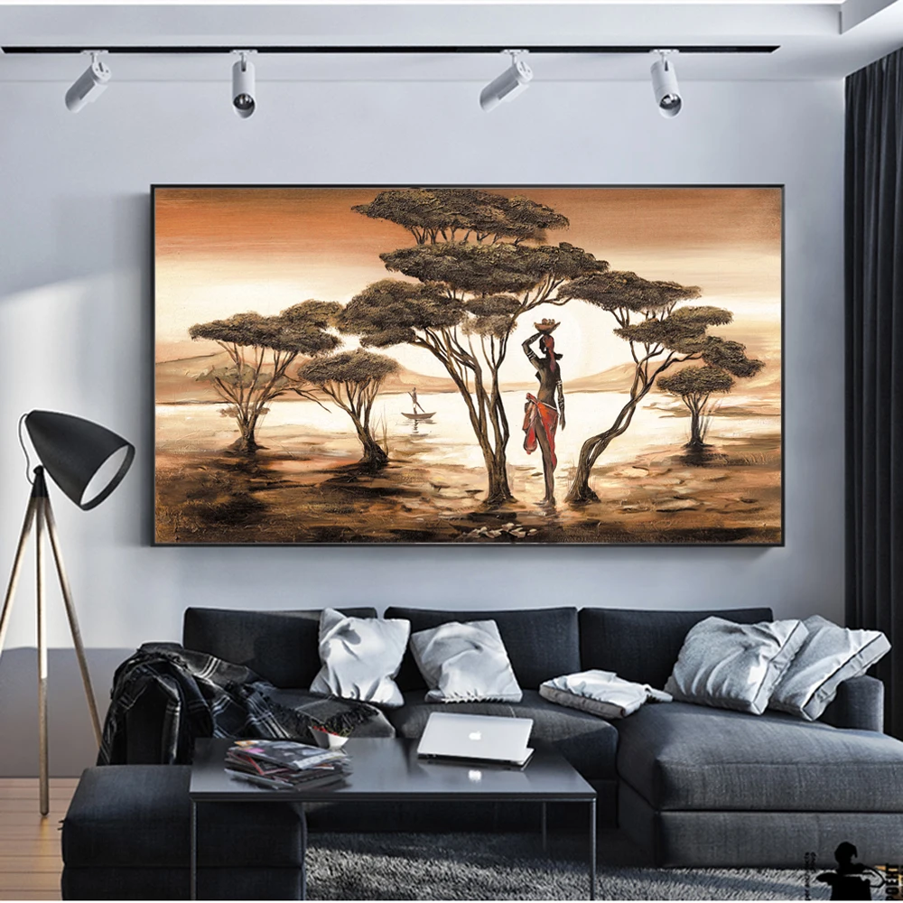 19++ Top African landscape wall art images info