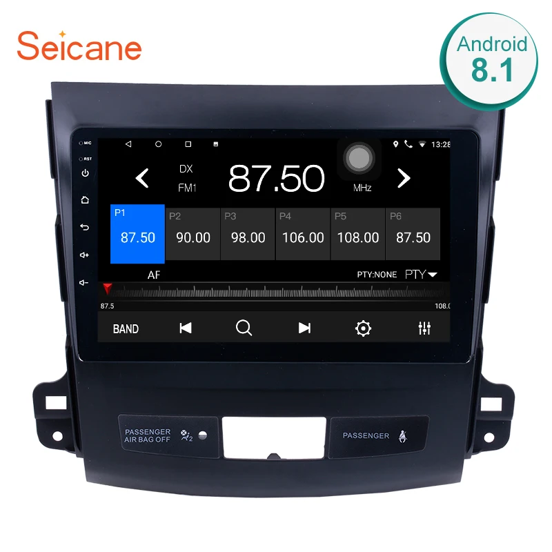 

Seicane 8-core Android 8.1 9 Inch Touchscreen Bluethooth 2Din Car Radio GPS For 2006 2007 2008 2009-2014 MITSUBISHI Outlander
