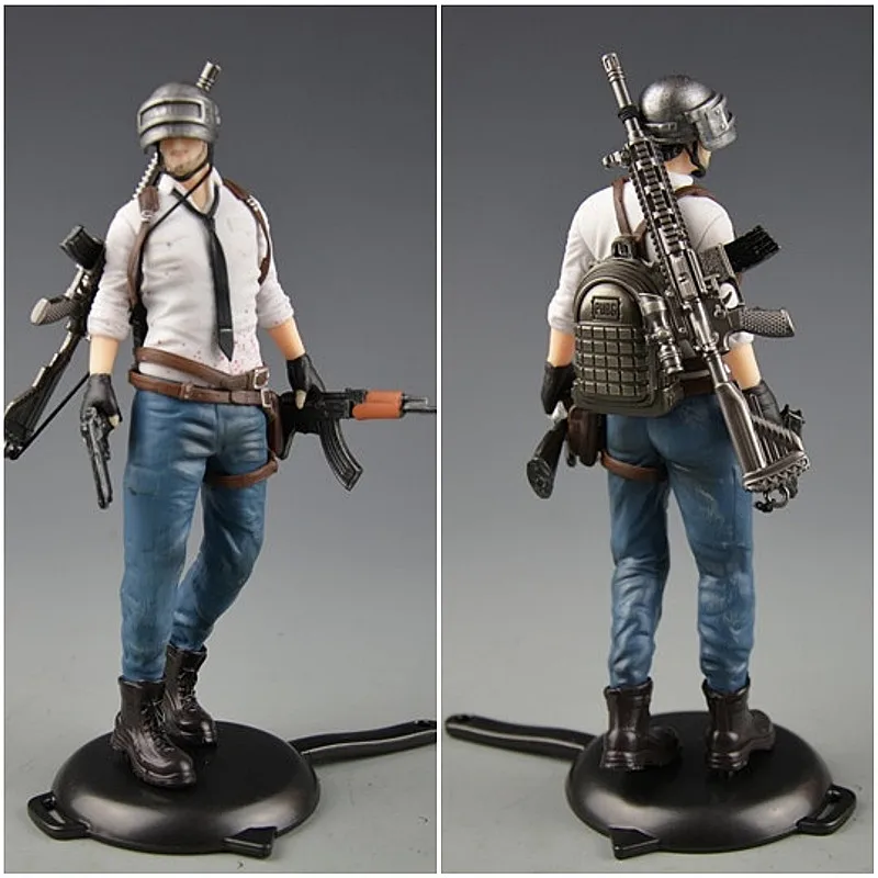  PUBG Playerunknown's Battlegrounds Around 6 inch doll Male role spot to eat chicken tonight plastic