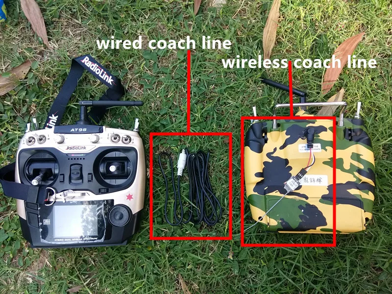 Radiolink Wireless Version Coach Line Support AT9 AT9S AT10 AT10II Radio RC Controller with PPM Signal Input Voltage 7.4V-16V-10 (1)