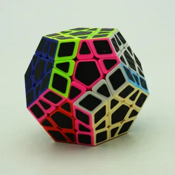 

Carbon Fiber Megaminx Magic Cube Speed Puzzle Cube Competition Cube Educational Toys