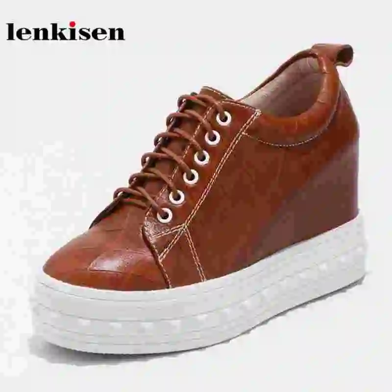 cow platform shoes