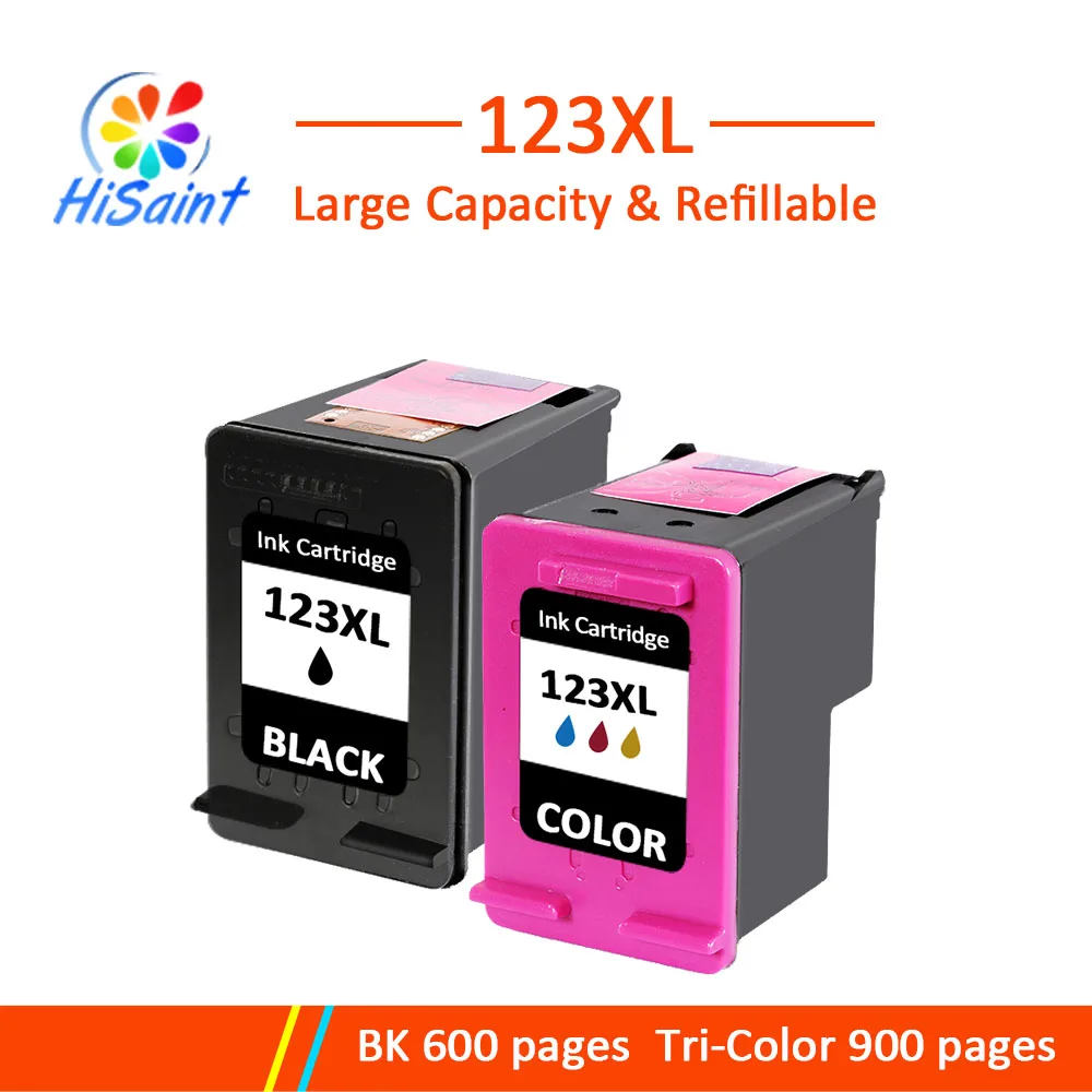 Hisaint 2017 популярный чернильный картридж для HP 123 123XL F370/F375/F380/5145/5150 струйный принтер