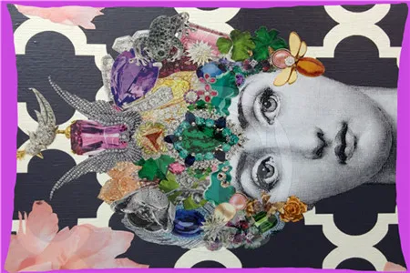 

UKPI-F107 Top Selling Funny Piero Fornasetti Custom Zippered Rectangle Pillowcases s Size xinch UI12