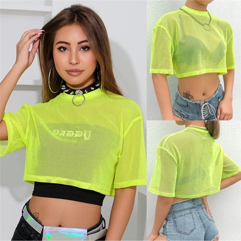 Bright mesh top Clearance