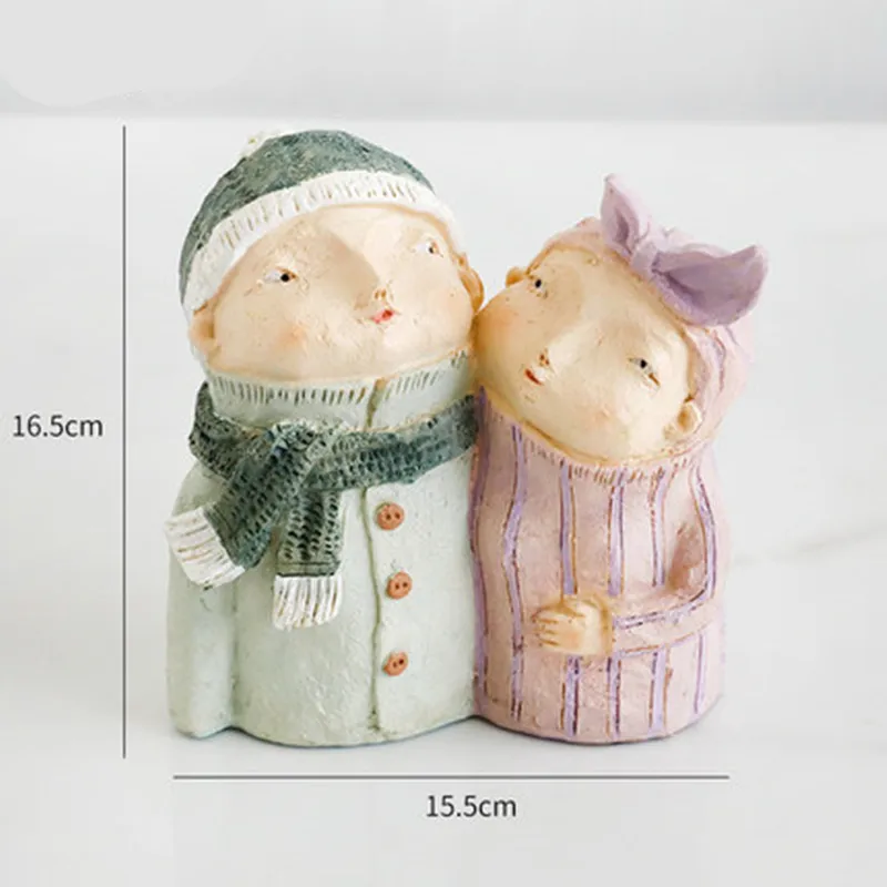  Nordic Creative Children Decor Ornaments Imitation Clay Sculpture Fairy Tale Ornaments Living Room  - 33059991402