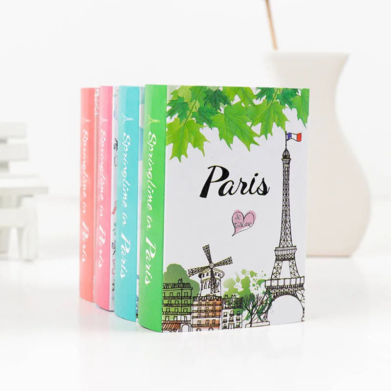 Cute Sticky Notes Cartoon Memo Pad Tower Paris Eiffel Tower Sticker Book Sticky Notes Memo Notepad Bookmark Gift Stationery