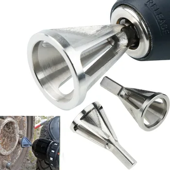 

Chuck drill bit Tire Repair deburring Tools Silver External Chamfer Tool Drill Bit Remove Burr screw head deburring