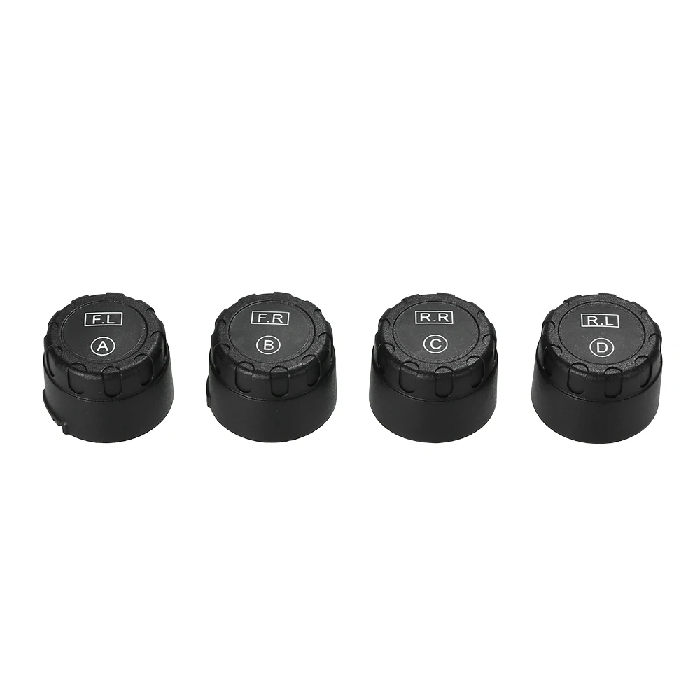 KKmoon TPMS система контроля давления в шинах Беспроводная в реальном времени солнечная энергия жк-дисплей 4 внешних датчика функция сигнализации