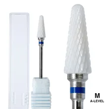 Керамические насадки для ногтей сверла 3/3" хвостовик Электрический Фрезерное сверло резак аппарат для ногтей Инструменты прибор для маникюра, педикюра Devi
