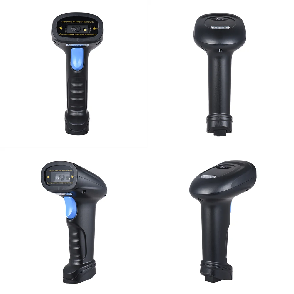 Aibecy портативный 2 4G беспроводной 1D/2D/QR сканер штрих кода считыватель 4000 кодовый