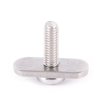 

Kayak Canoe Boat Screws+Track Nuts Stainless Steel Rail/Track Hardware Gear Mounting Replacement Kit Kayak Accessories 4sets