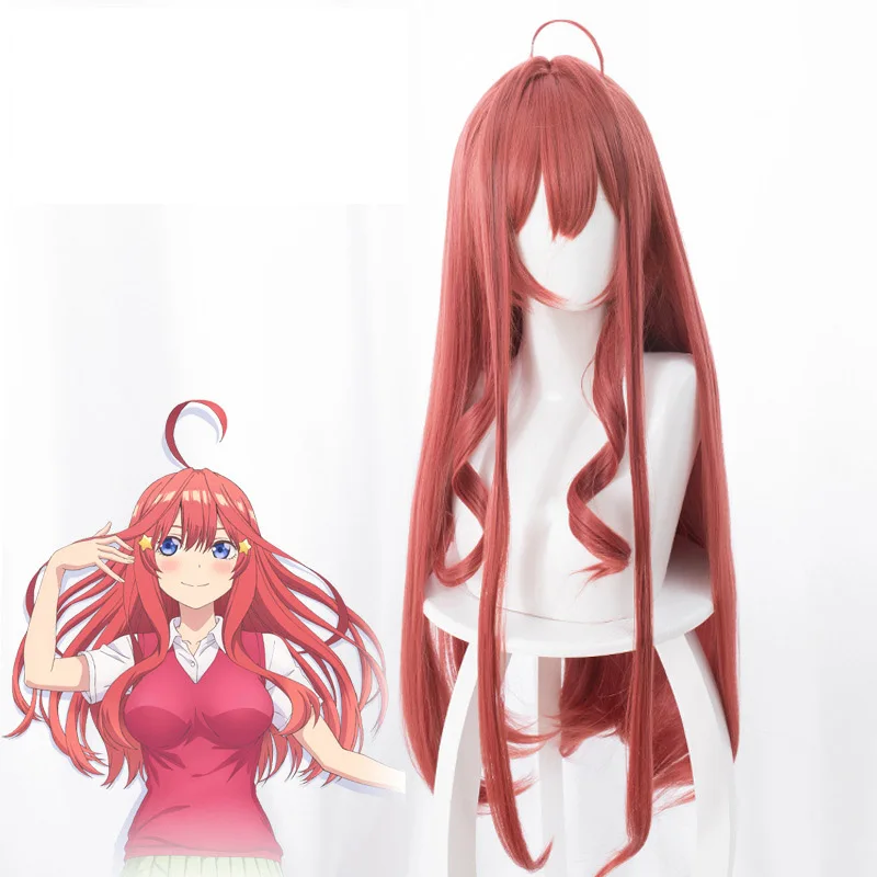 Cosroad аниме Gotoubun no Hanayome парики Miku Ichika Nakano Yotsuba Nino Itsuki Косплей Женщины Хэллоуин