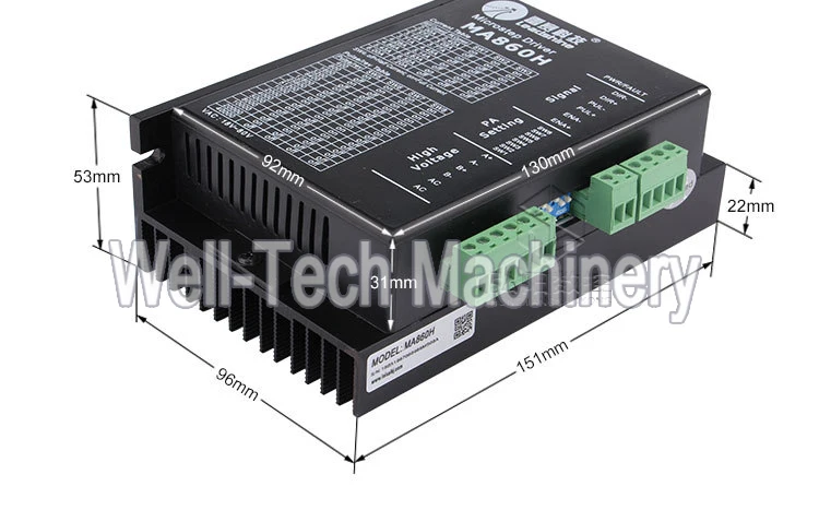 MA860H драйвер гравировальный станок шаговый двигатель привод MA860 Microstep Driver