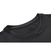 Горячая Мужская Летняя быстросохнущая плотная дышащая спортивная рубашка с круглым вырезом с коротким рукавом MCK99