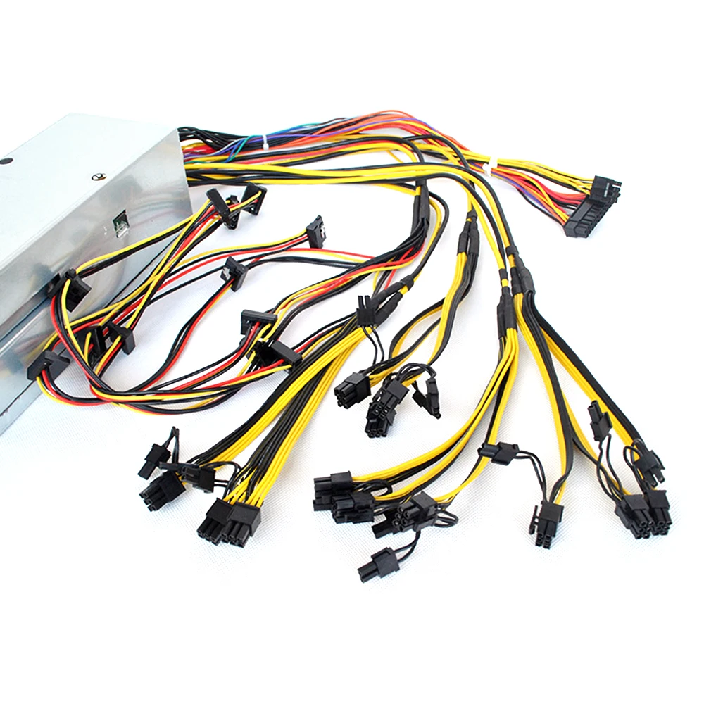 1600W Switching Power Supply 94% High Efficiency for Ethereum S9 S7 L3 Rig Mining 90-260V graphics card motherboard bitcoin PC 1600W Switching Power Supply 94% High Efficiency for Ethereum S9 S7 L3 Rig Mining 90-260V graphics card motherboard bitcoin PC